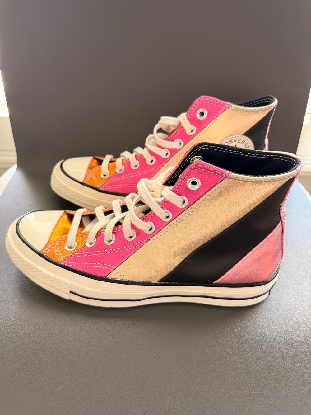Converse Chuck 70 woman’s rainbow metallic rainbow high-top